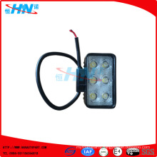 18W LED Flood Square Working Lamp For SUV Car Boat ATV Offroad Truck Forklift